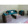 Top Selling Natural Water Hyacinth Sofa Set Indoor Furniture for Living Room